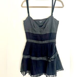 Dolce & Gabanna D&G pleated mini dress